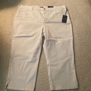 NYDJ crop jeans size 18